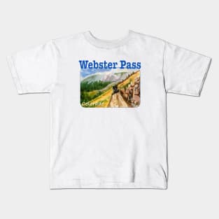 Webster Pass, Colorado Kids T-Shirt